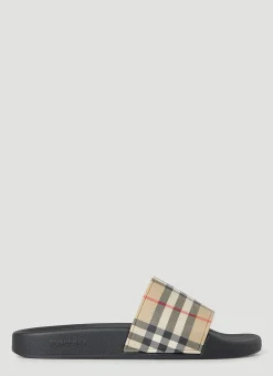 Vintage Check Slides>Burberry Hot