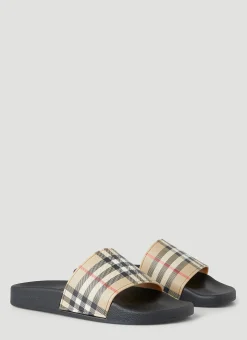 Vintage Check Slides>Burberry Hot