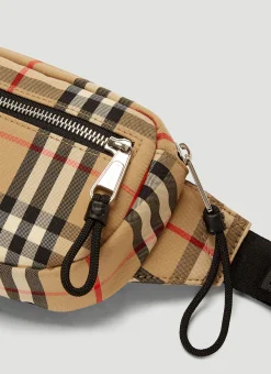 Men Burberry Belt Bags^Vintage Check Small Belt Bag