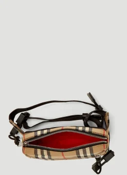 Men Burberry Belt Bags^Vintage Check Small Belt Bag