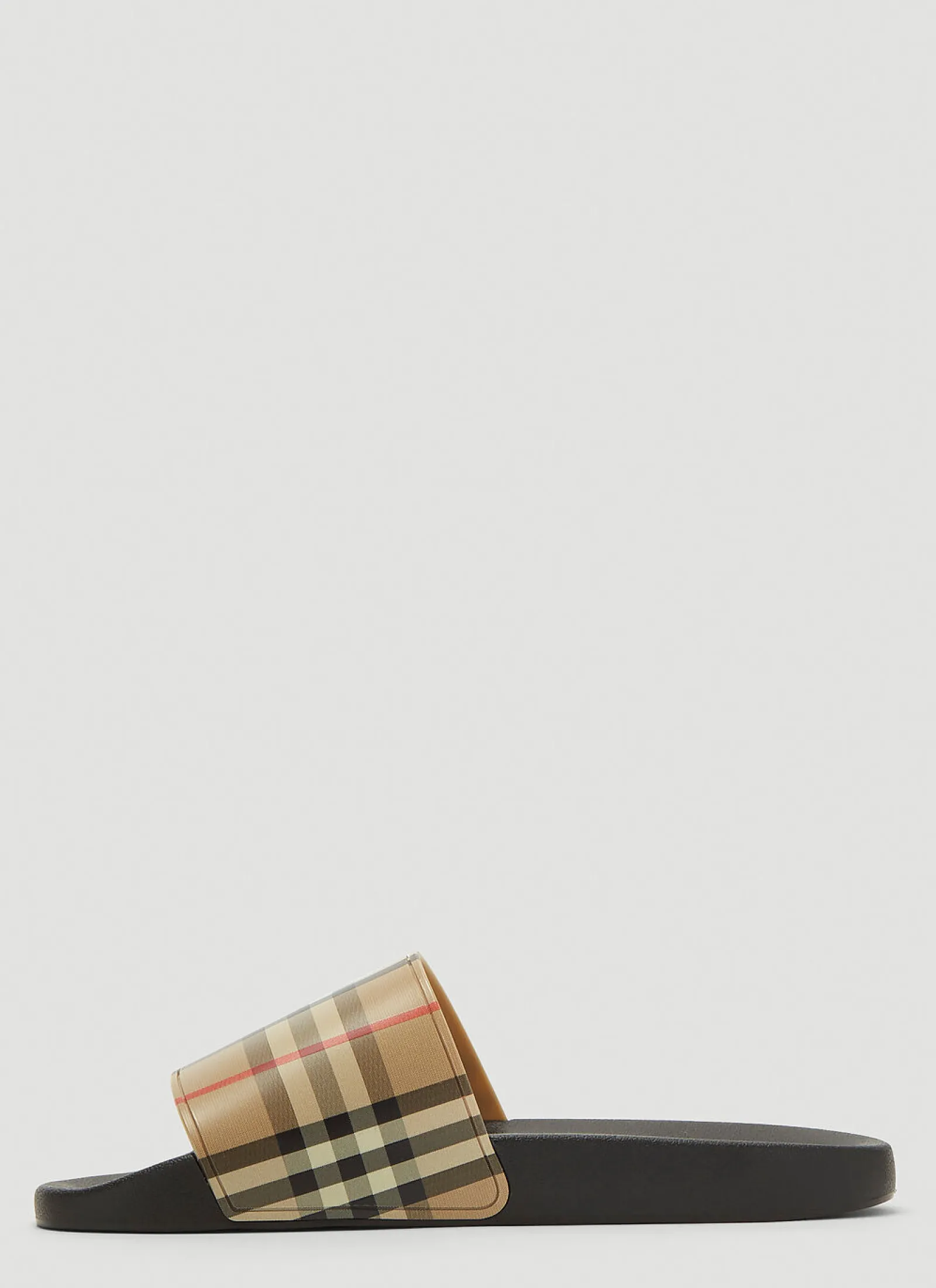 Men Burberry Slides^Vintage-Check Print Slides