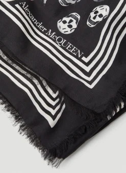 Men Alexander McQueen Scarves^Vortex Biker Scarf