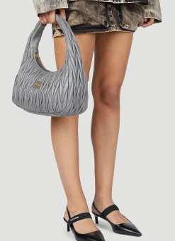 Wander Matelasse Hobo Bag>Miu Miu Hot
