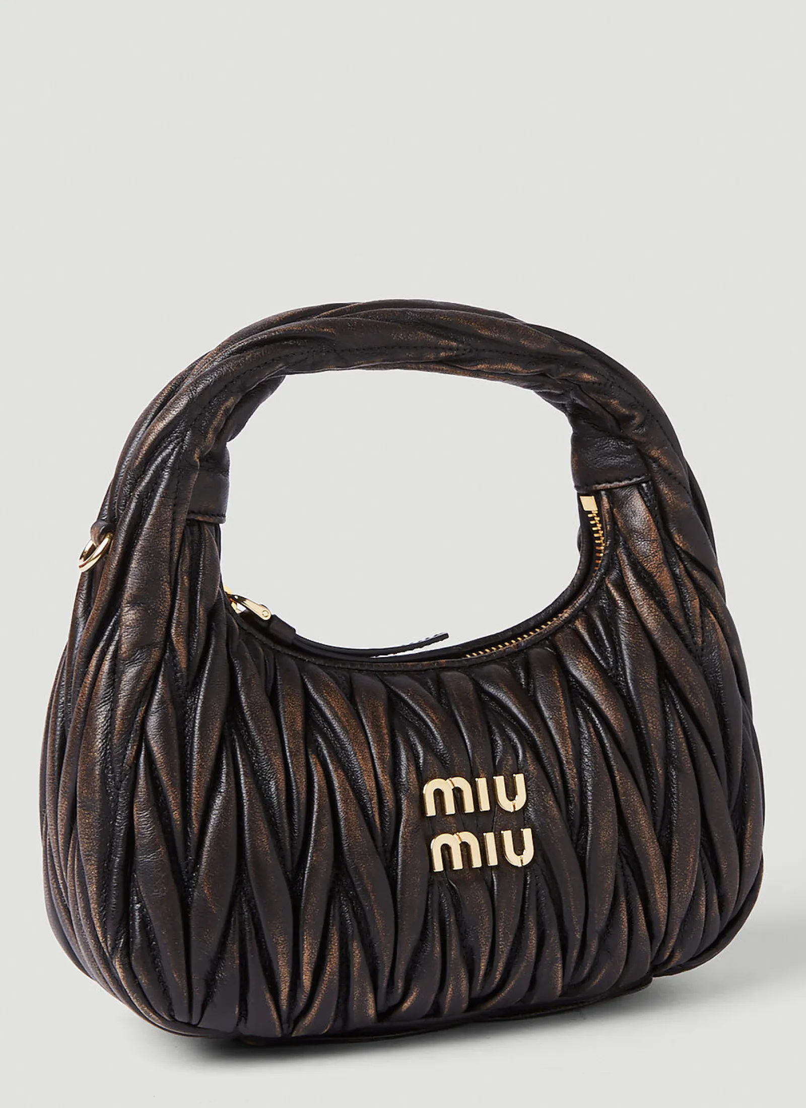 Wander Matelasse Mini Handbag>Miu Miu