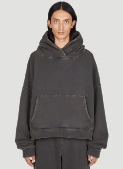 Washed Heavy Hooded Sweatshirt>Entire Studios New