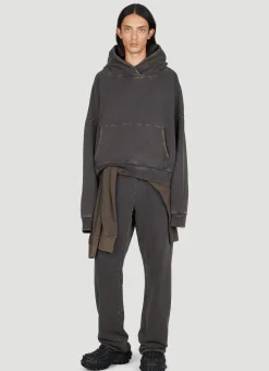 Washed Heavy Hooded Sweatshirt>Entire Studios New