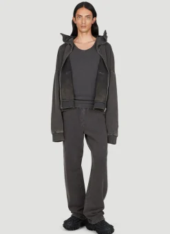 Men Entire Studios Track Pants^Washed Heavy Track Pants