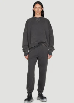 Men Entire Studios Track Pants^Washed Heavy Track Pants