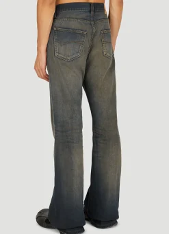 Men Balenciaga Jeans^Washed Jeans