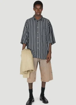 Men Acne Studios Shorts^Washed Relaxed Bermuda Shorts