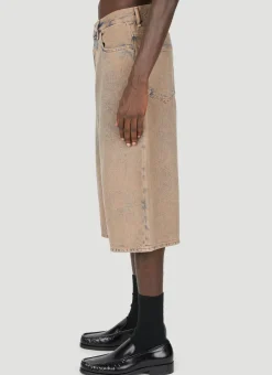 Men Acne Studios Shorts^Washed Relaxed Bermuda Shorts