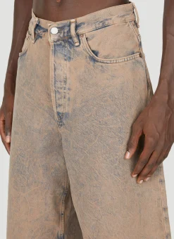 Men Acne Studios Shorts^Washed Relaxed Bermuda Shorts