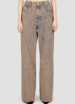 Washed Relaxed Jeans>Acne Studios Hot