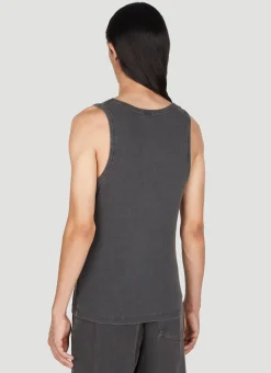 Men Entire Studios Tops^Washed Rib Tank Top
