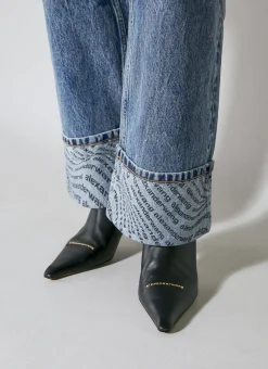 Wave Cuff Wide Jeans></noscript>Alexander Wang Sale