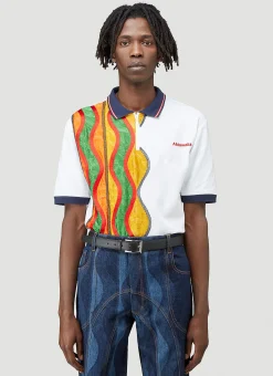 Men Ahluwalia Polo Shirts^Wave Polo Shirt