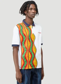 Men Ahluwalia Polo Shirts^Wave Polo Shirt