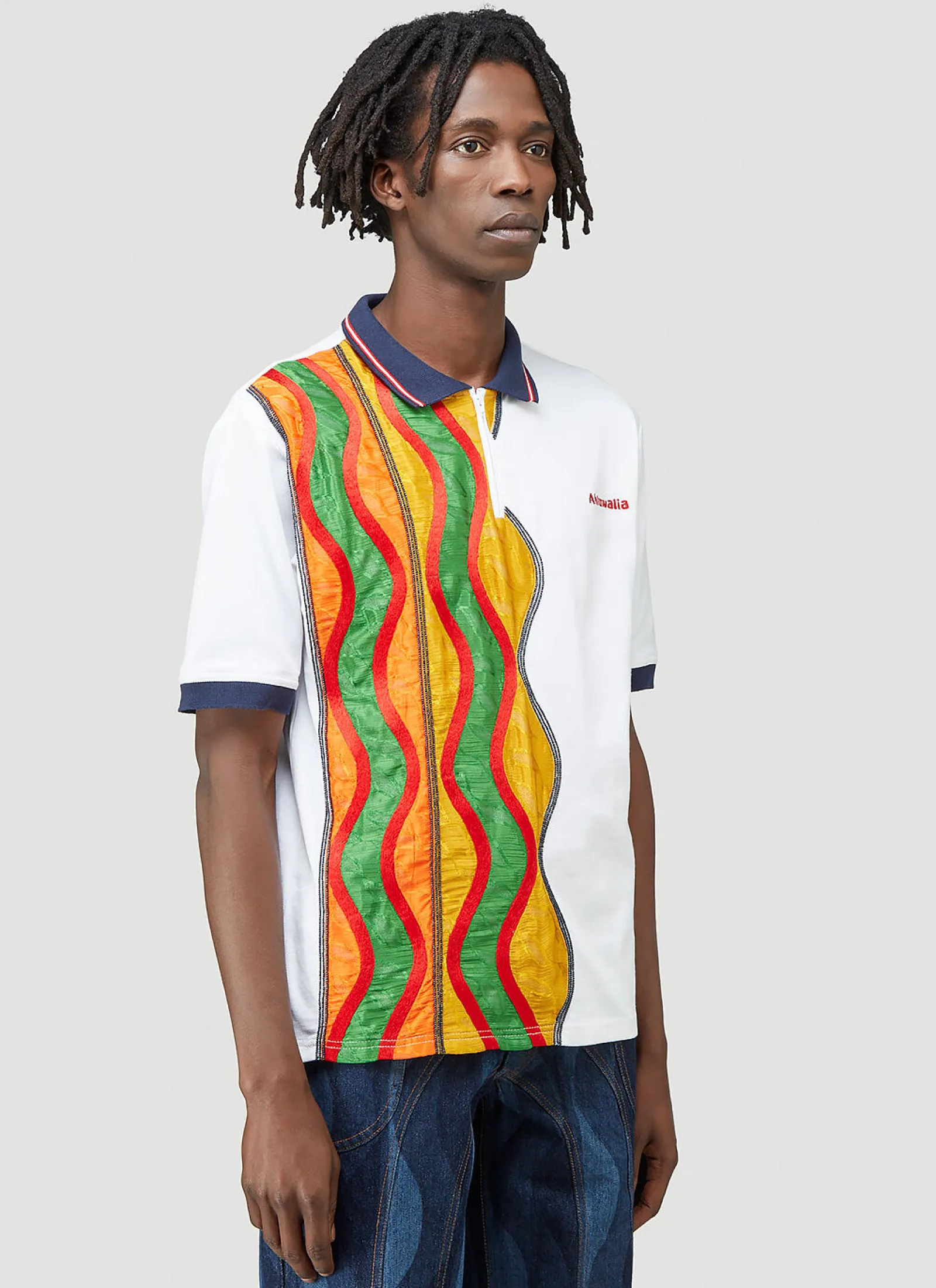 Men Ahluwalia Polo Shirts^Wave Polo Shirt