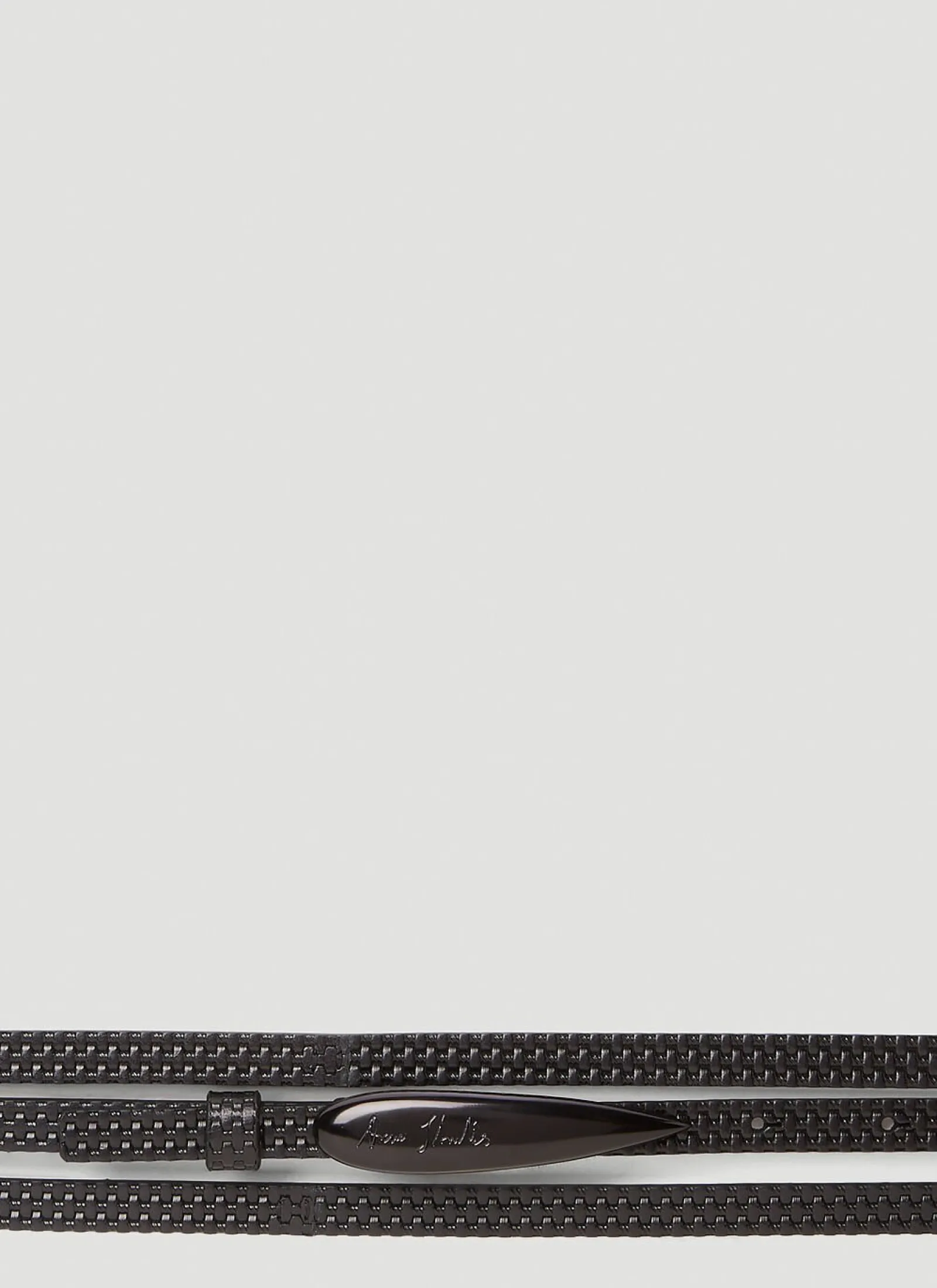 Men Acne Studios Belts^Weave Belt