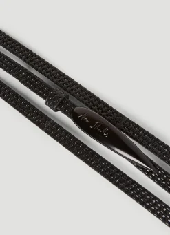 Men Acne Studios Belts^Weave Belt