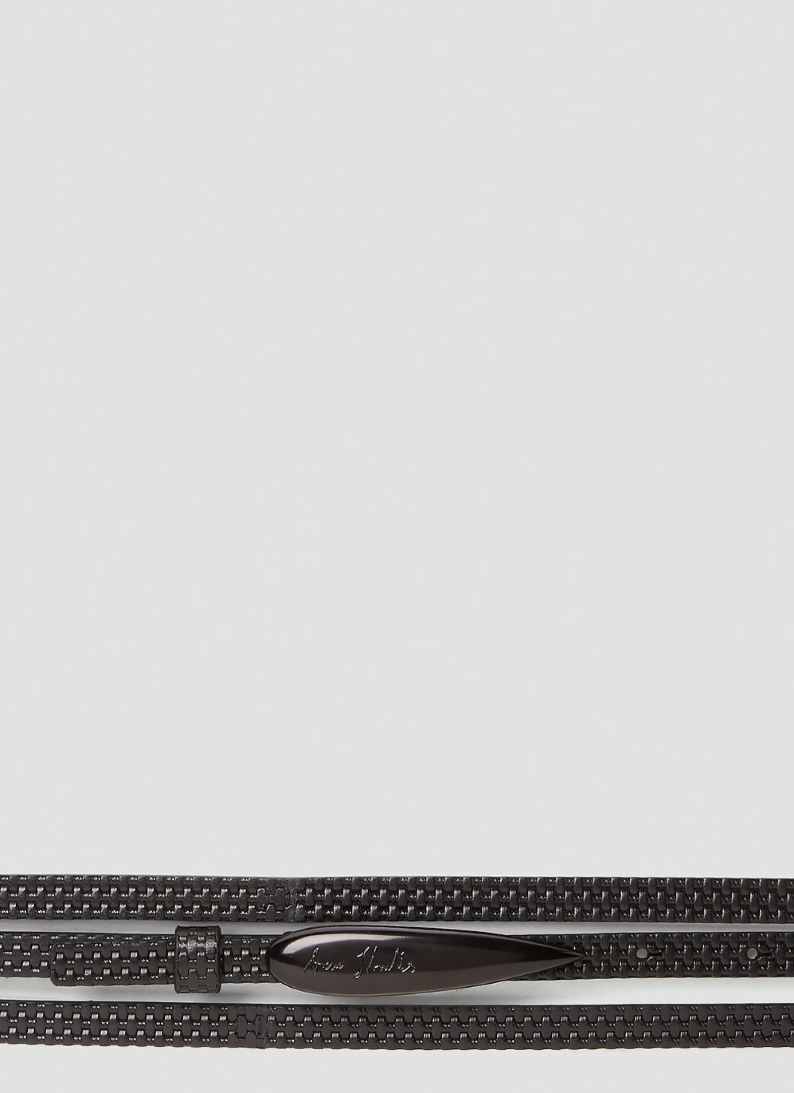 Men Acne Studios Belts^Weave Belt