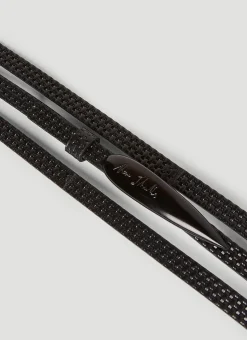 Men Acne Studios Belts^Weave Belt