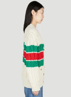 Web Stripe Cardigan></noscript>Gucci Discount