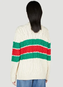 Web Stripe Cardigan></noscript>Gucci Discount