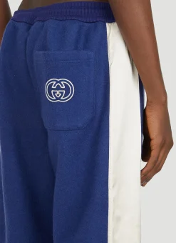 Men Gucci Track Pants^Web Stripe Colour Block Track Pants