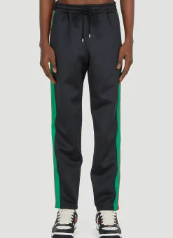 Men Gucci Track Pants^Web Stripe Track Pants