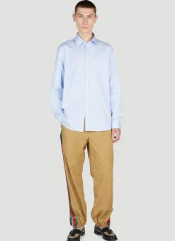 Men Gucci Track Pants^Web Stripe Track Pants