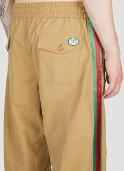Men Gucci Track Pants^Web Stripe Track Pants