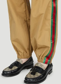Men Gucci Track Pants^Web Stripe Track Pants