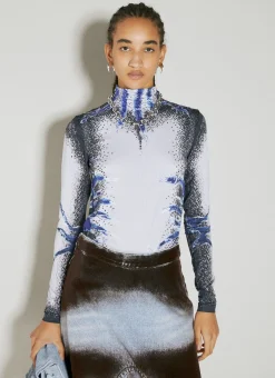 Whisker Print Long Sleeve Top>Y/Project New