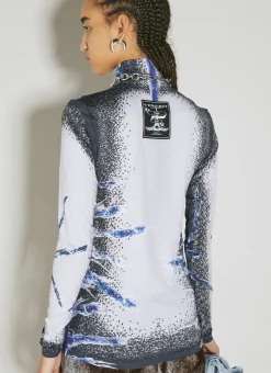 Whisker Print Long Sleeve Top></noscript>Y/Project New