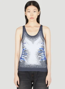 Whisker Print Tank Top>Y/Project Outlet