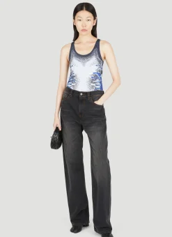 Whisker Print Tank Top>Y/Project Outlet