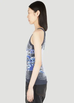 Whisker Print Tank Top></noscript>Y/Project Outlet