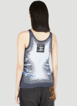 Whisker Print Tank Top></noscript>Y/Project Outlet