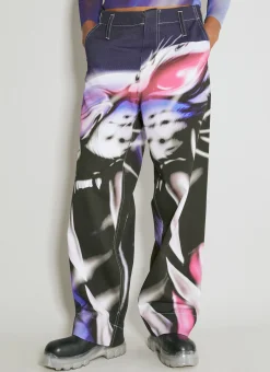 Men Gerrit Jacob Pants^Wide Leg Graphic Pants