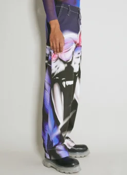 Men Gerrit Jacob Pants^Wide Leg Graphic Pants