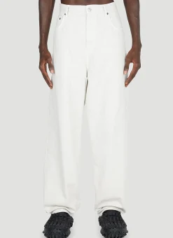 Men Balenciaga Jeans^Wide Leg Jeans