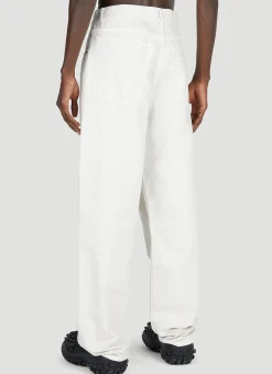Men Balenciaga Jeans^Wide Leg Jeans