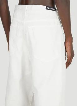 Men Balenciaga Jeans^Wide Leg Jeans