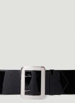 Men Gucci Belts^Wide Patent Belt