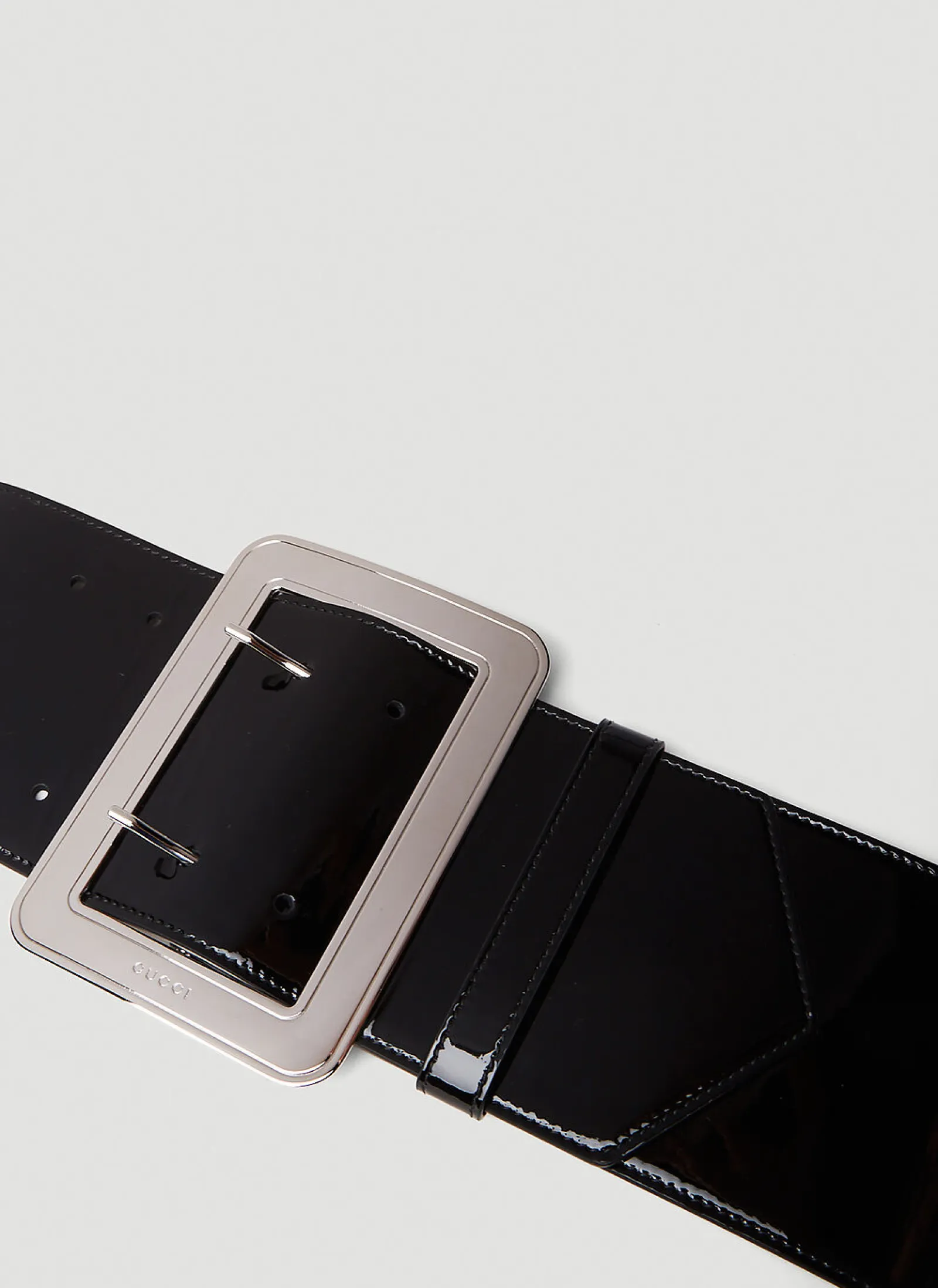 Men Gucci Belts^Wide Patent Belt