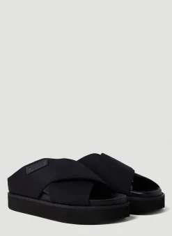 Wide Welt Crossover Sandals>GANNI Clearance