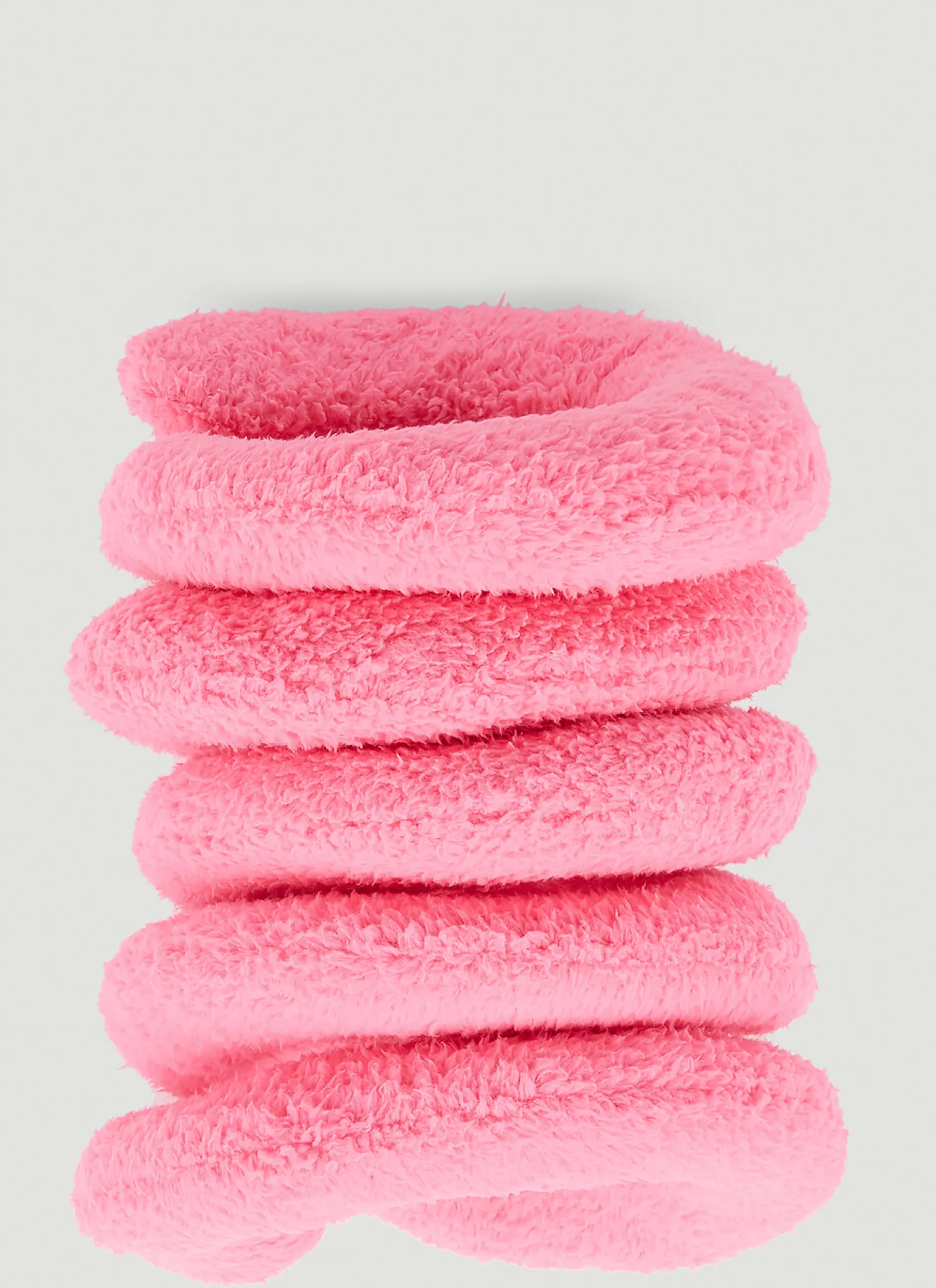 Men Balenciaga Scarves^Wire Faux Fur Twisted Scarf