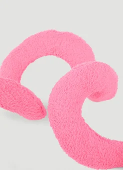 Men Balenciaga Scarves^Wire Faux Fur Twisted Scarf