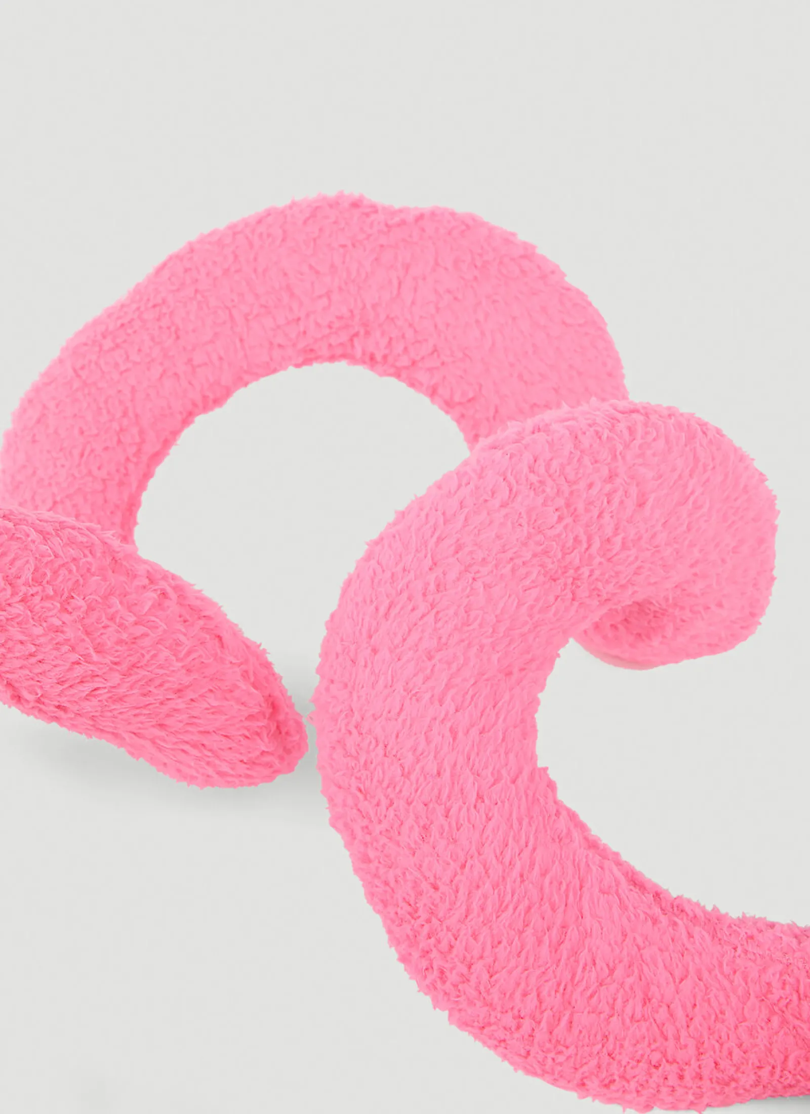 Men Balenciaga Scarves^Wire Faux Fur Twisted Scarf